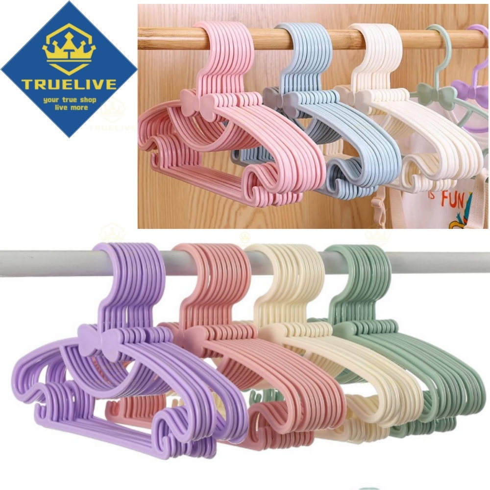 Baby Clothing Display - 30/20/10/5/1PC Baby Clothes Racks Plastic Towel