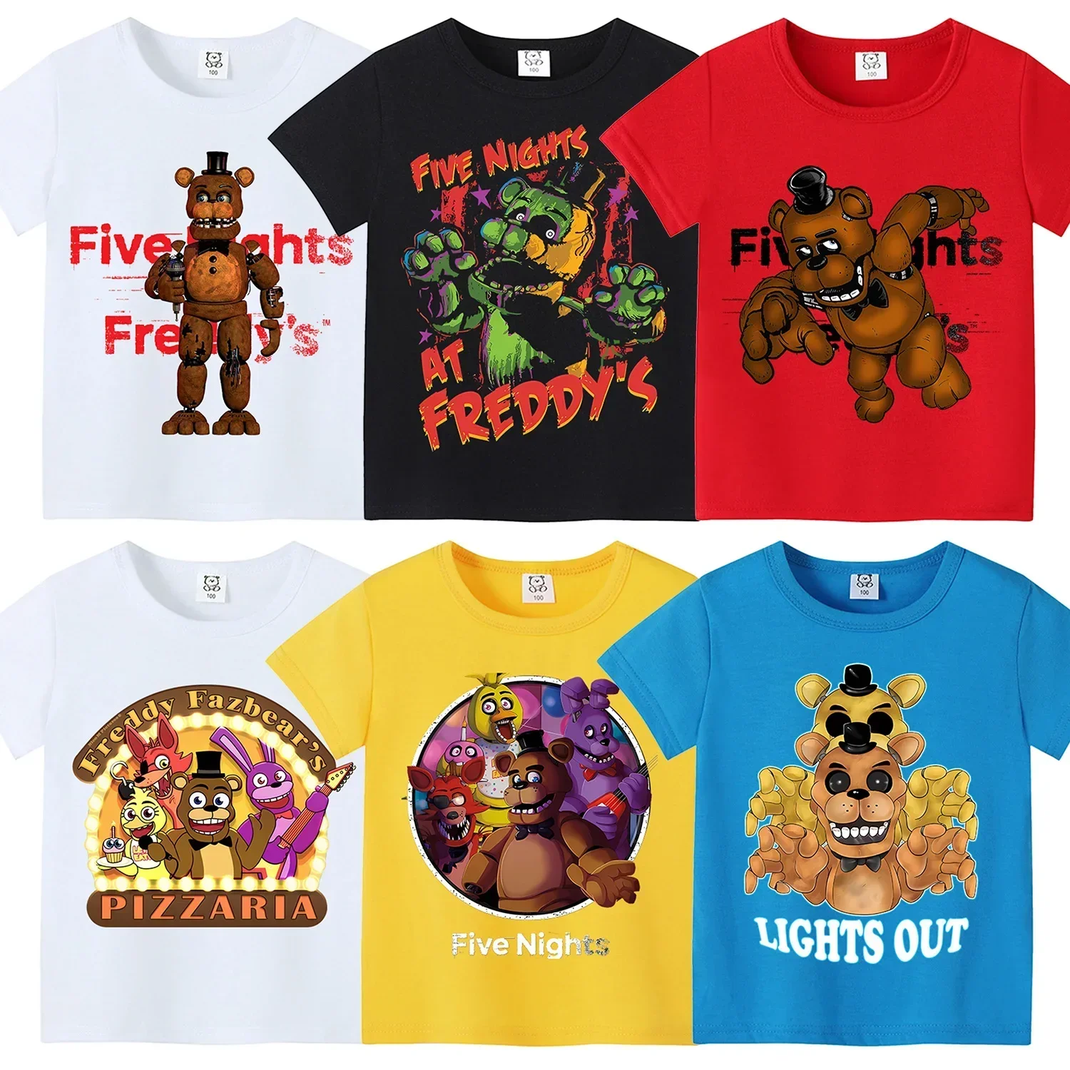 Baby Clothing Dividers - Five Nights Freddys Theme Short Shirt