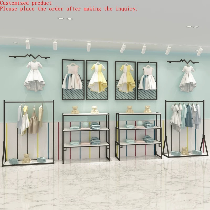 Baby Clothing Display - Children Garment Store Furniture Baby Clothing