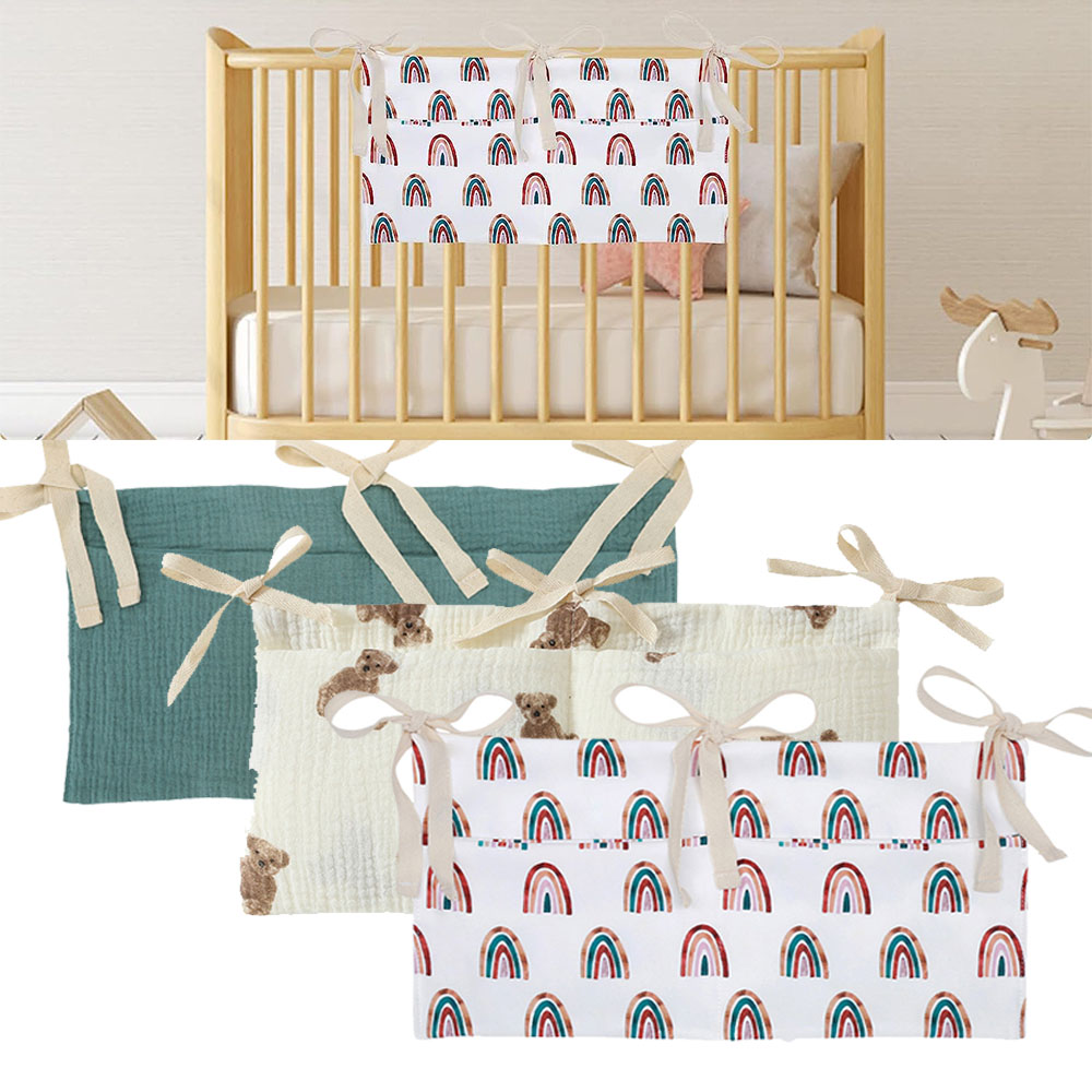 Baby Clothing For Bed - Baby Nursery Crib Organizer Cot Caddy