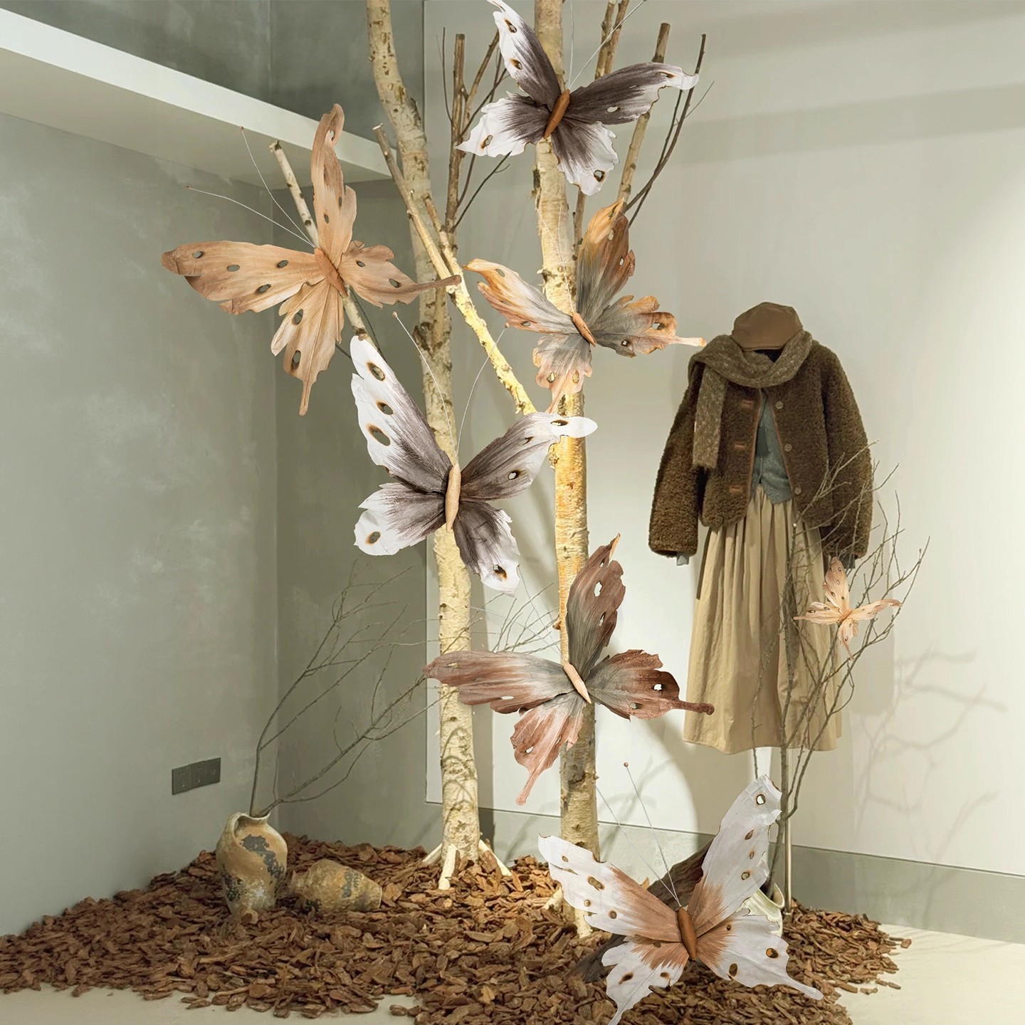 Baby Clothing Display - CX Indoor Autumn Autumn Butterfly Beauty