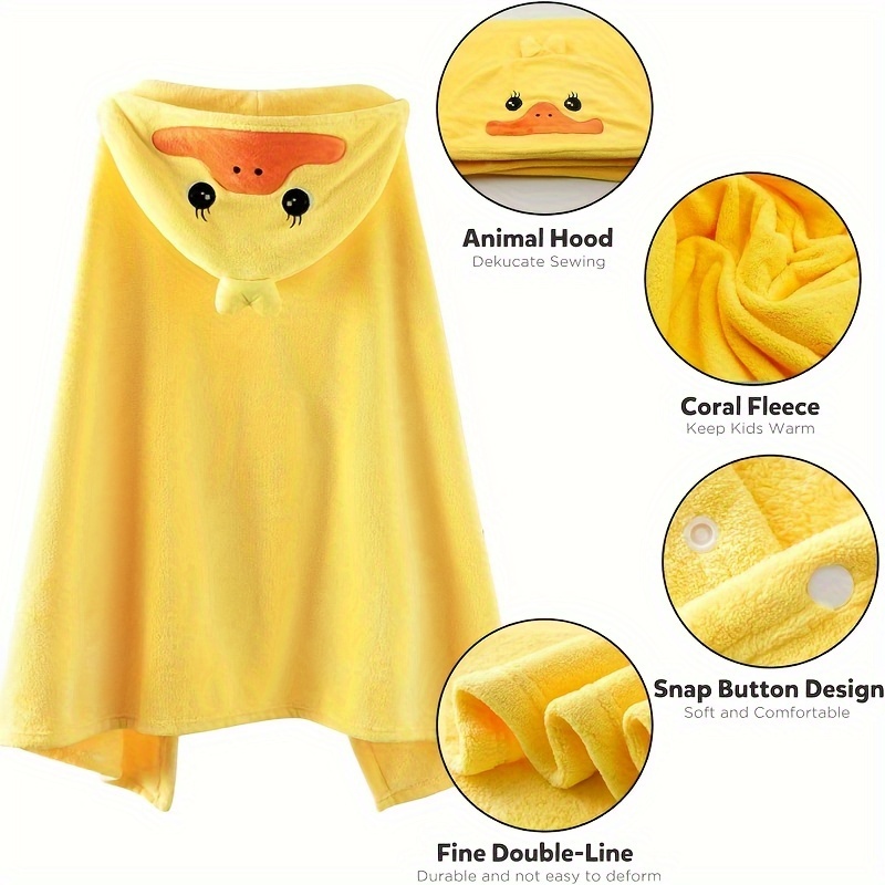 Hooded Bath Towel - Cozy Hooded Bath Towel - Super
