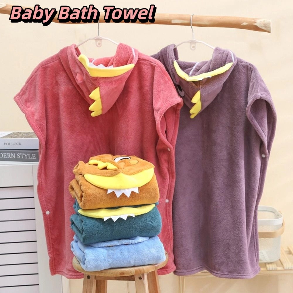 Hooded Bath Towel - Comfortable Cartoon Baby Bath Towel Quick-Drying
