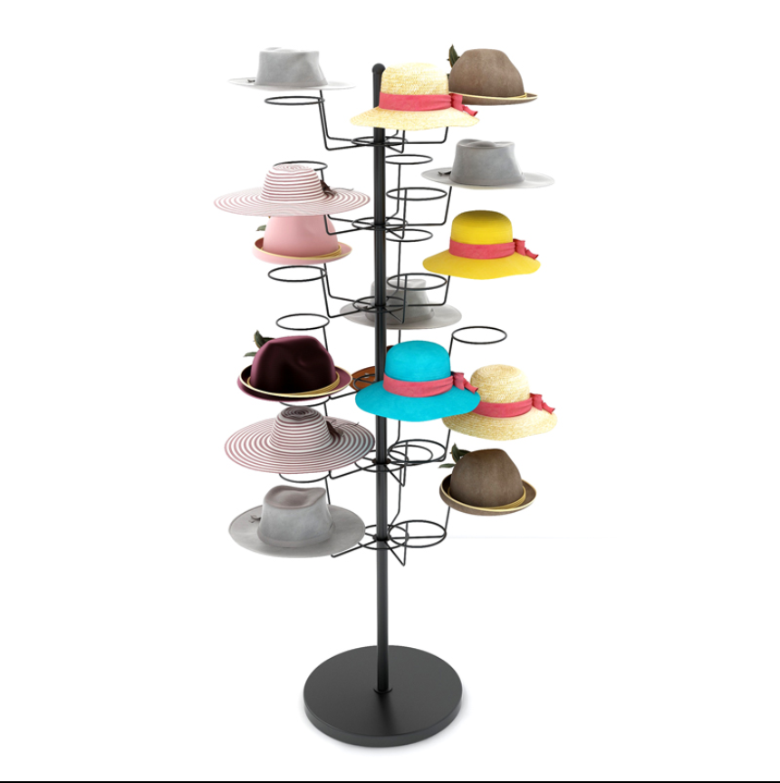Baby Clothing Display - New hat display booth hat rack