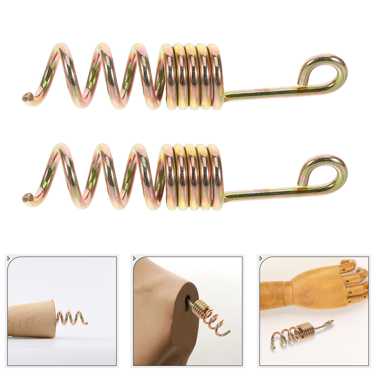 Baby Clothing Display - 1Pair Clothing Mannequin Spring Hook Ergonomic