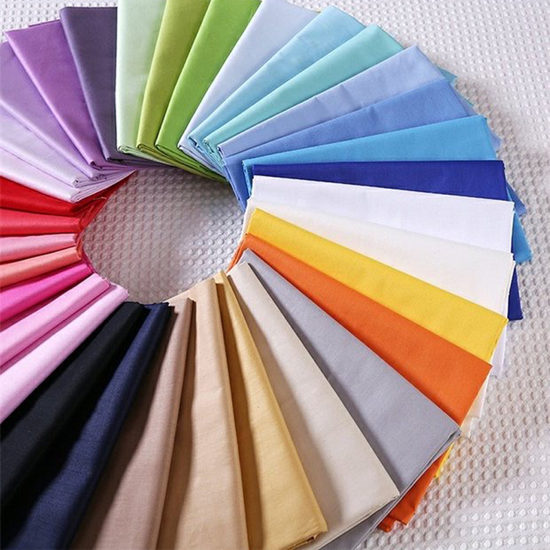 Baby Clothing For Bed - New listing Twill Cotton Fabric Solid