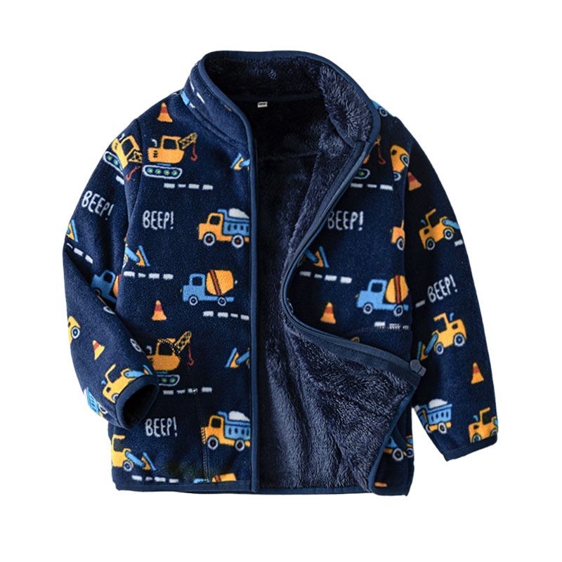 Baby Clothing Drawing - 2-8T Cars All Printed Children Clothing