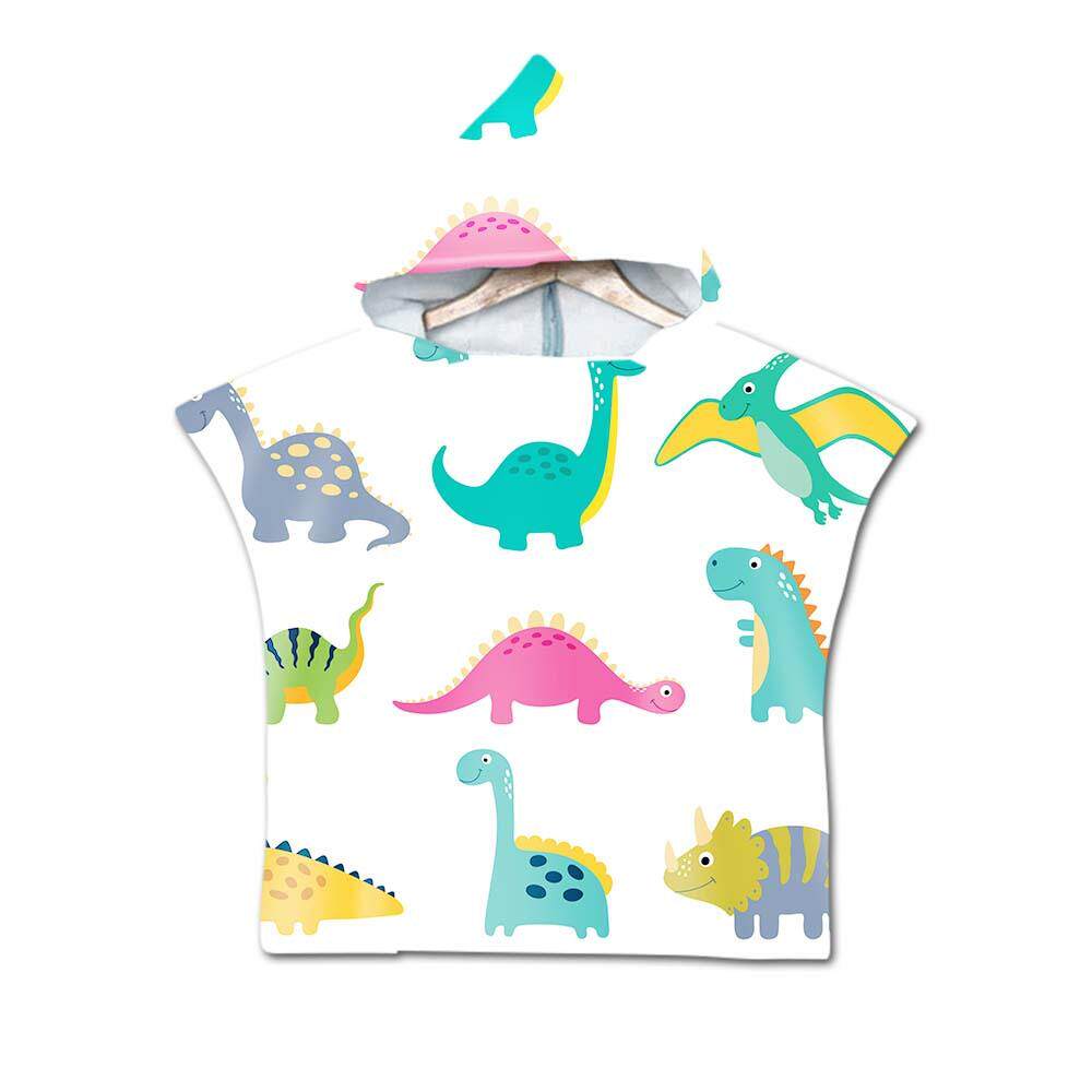 Hooded Bath Towel - Cartoon Kids Cape Hooded Bath Towel