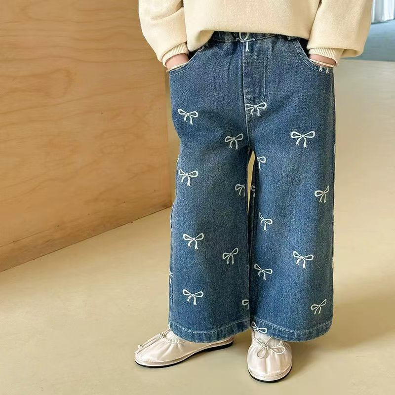 Girls Spring Autumn Jeans New  - Baby Clothing Drawing recension och pris