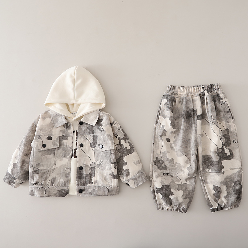 New Autumn Baby Clothes Suit C - Baby Clothing Drawing recension och pris