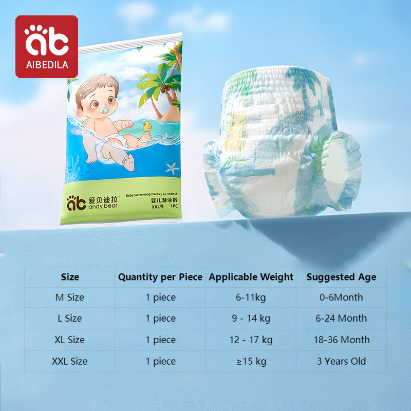 Waterproof Baby Swimming Diape - Baby Xl recension och pris