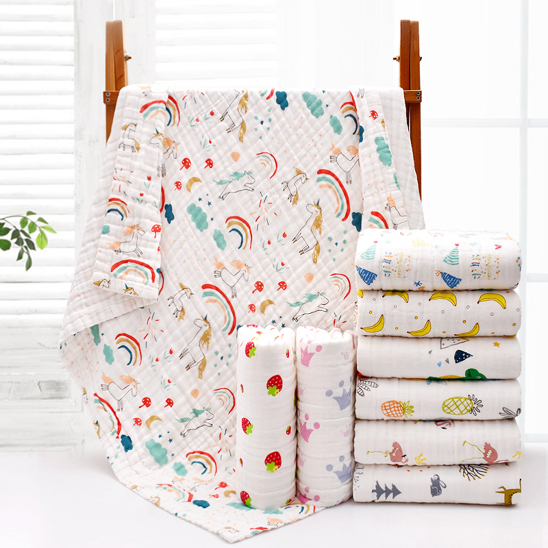 4-Layer Gauze Infant Washcloth - Baby Clothing Fabric recension och pris