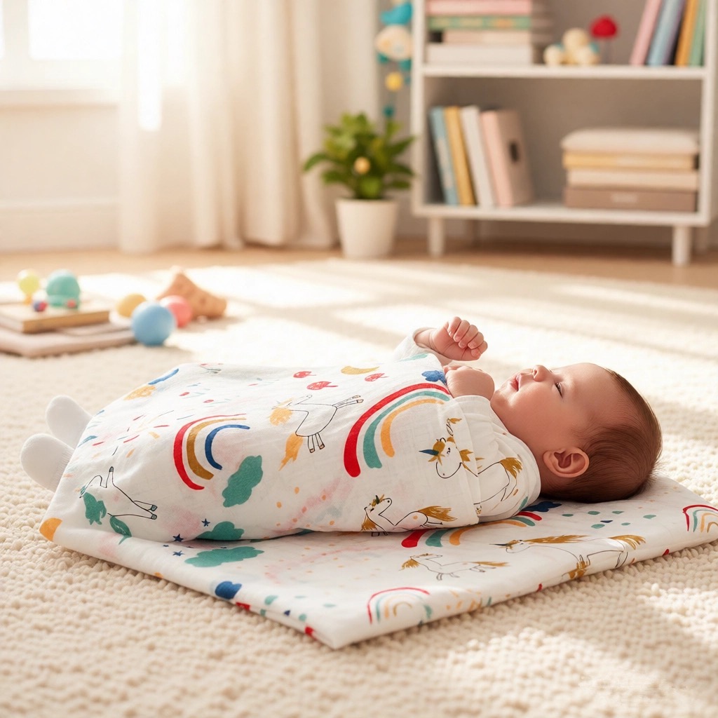 4-Layer Gauze Infant Washcloth - Baby Clothing Fabric recension och pris