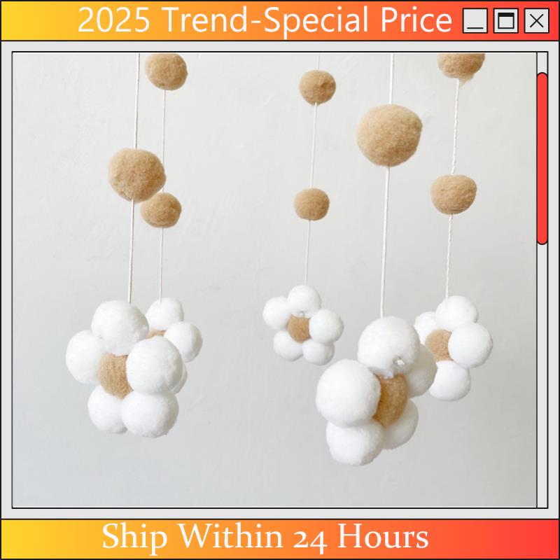 AA64 Nordic Fur Ball Flower Wi - Baby Clothing For Bed recension och pris
