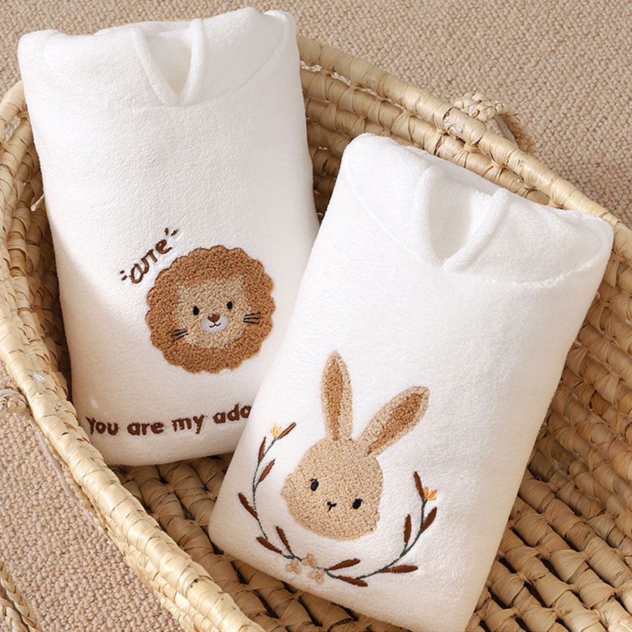 Baby Hooded Bathrobe Kids Bath - Hooded Bath Towel recension och pris