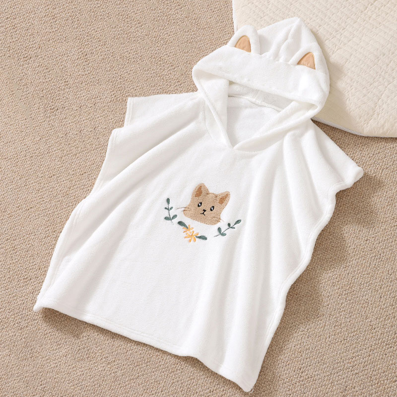 Baby Hooded Bathrobe Kids Bath - Hooded Bath Towel recension och pris