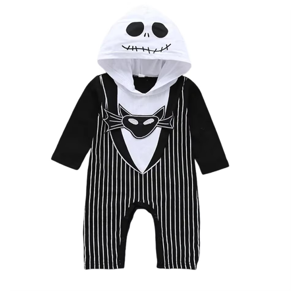 Baby Boys Hooded Romper Hallow - Baby Clothing Dividers recension och pris