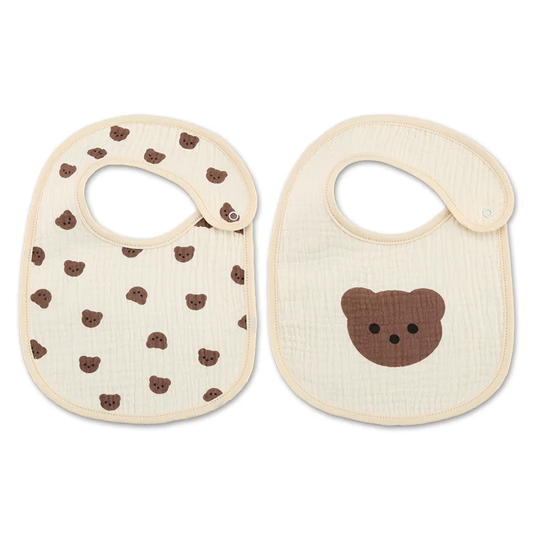 2pcs/set Waterproof Baby Bibs  - Baby Clothing Fabric recension och pris
