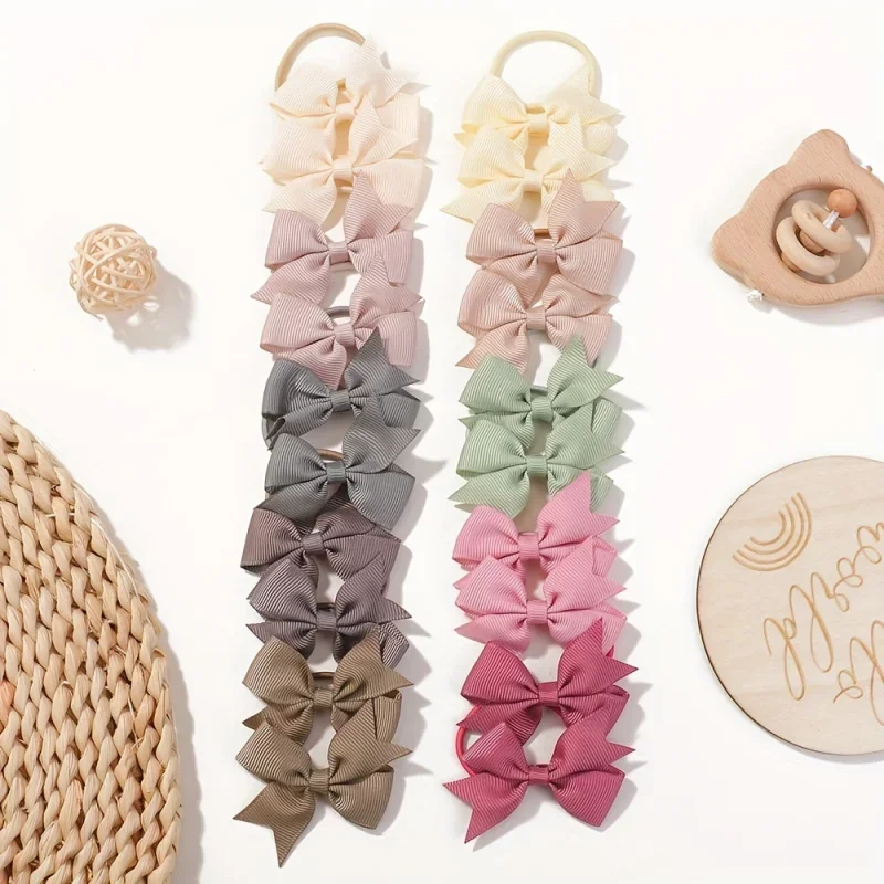20Pcs/set 2.1inch Lovely Bowkn - Newborn Gift Set recension och pris