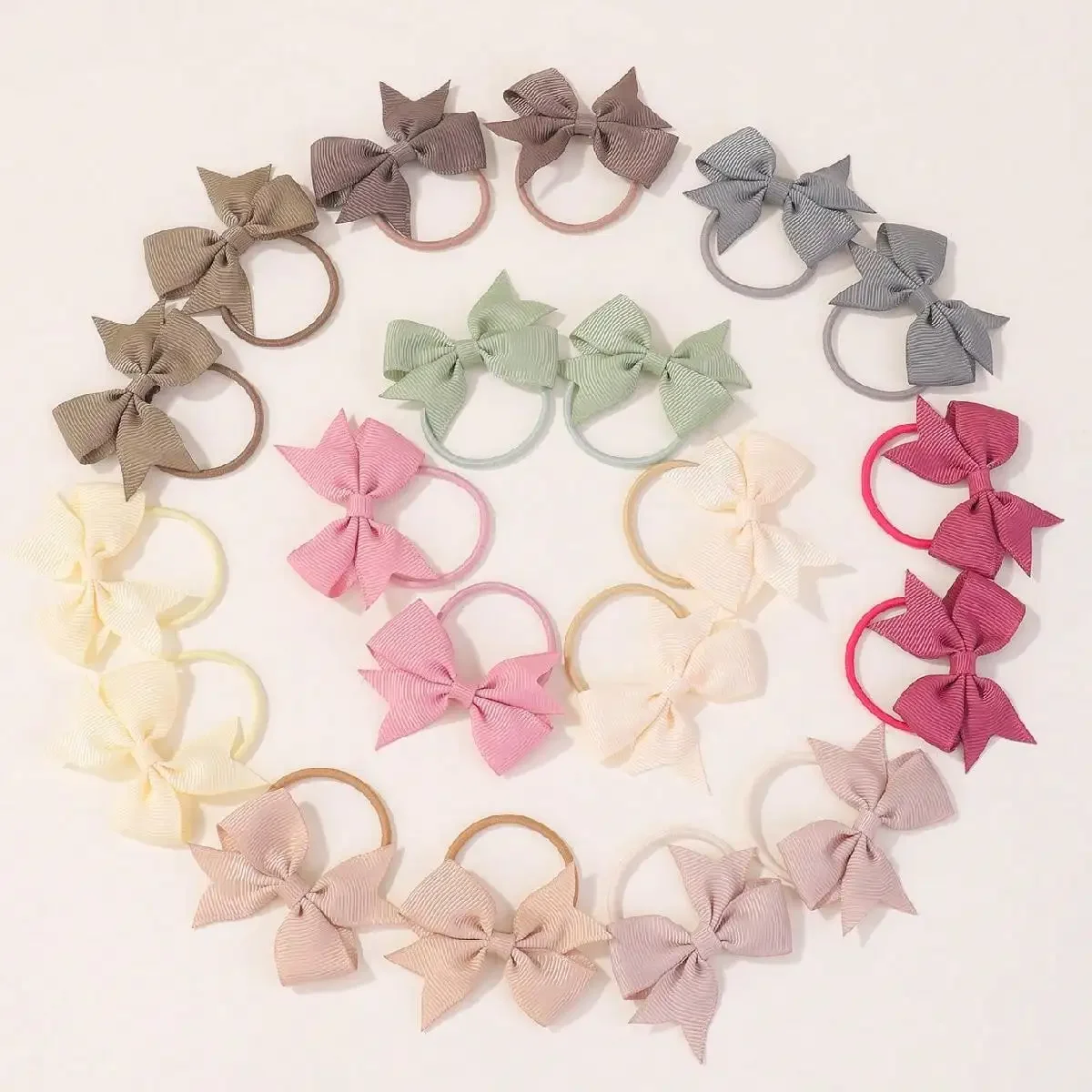 20Pcs/set 2.1inch Lovely Bowkn - Newborn Gift Set recension och pris