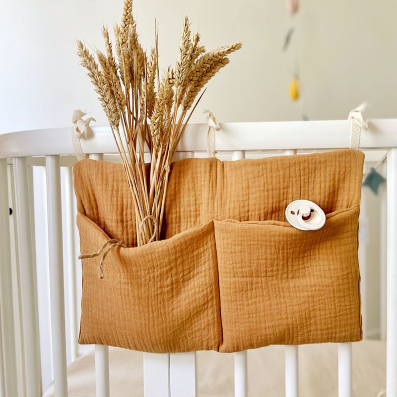Baby Crib Organizer Cot Caddy  - Baby Clothing For Bed recension och pris