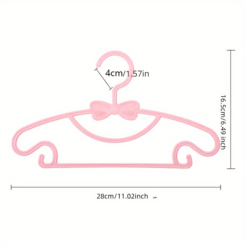 10 Pieces of Children's Hanger - Baby Clothing Display recension och pris