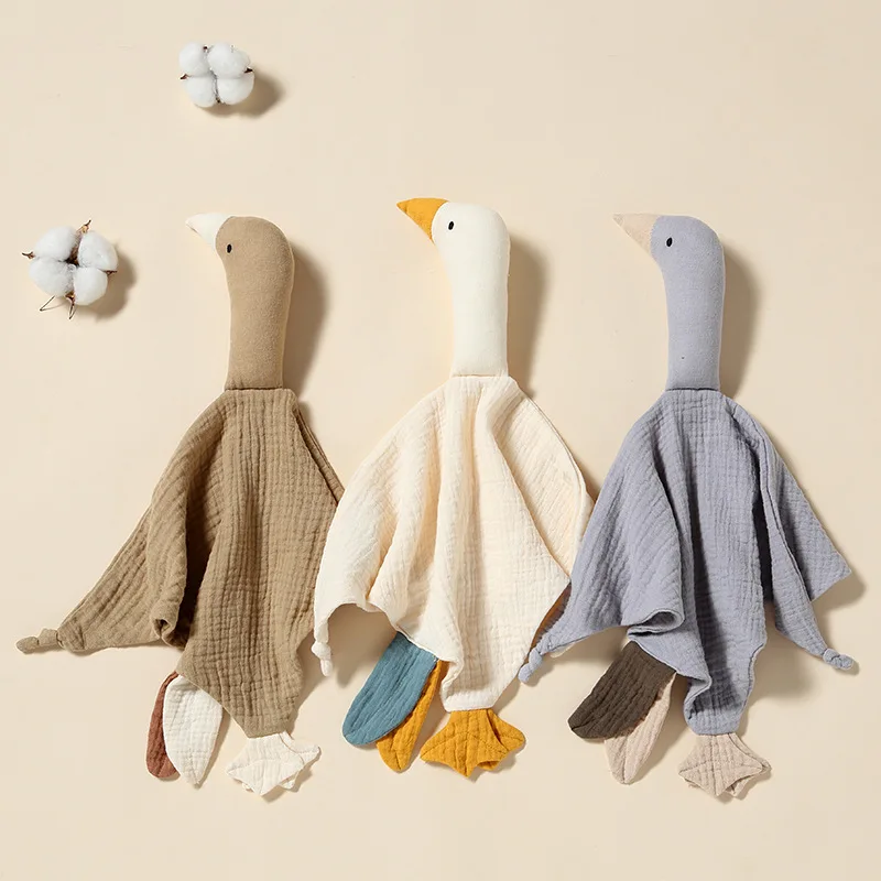 Cute Swan Baby Cotton Comforte - Baby Clothing Fabric recension och pris