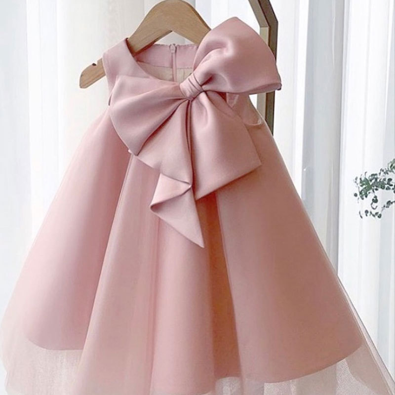 Summer Big Bow Baby Girl Dress - Baby Xl recension och pris