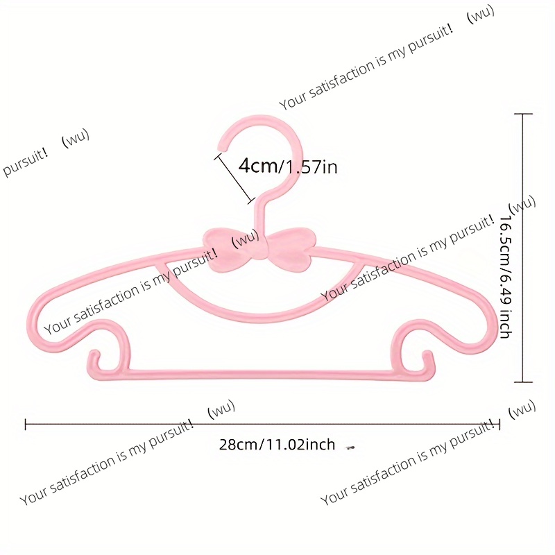 10 Pieces of Children's Hanger - Baby Clothing Display recension och pris