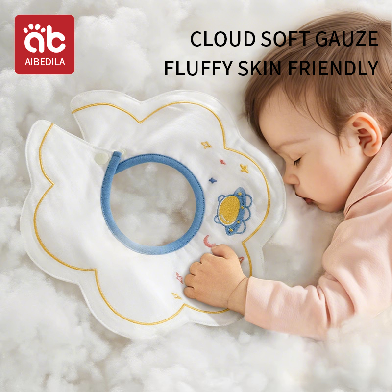 AIBEDILA 3/5Pcs Baby Bibs Cott - Baby Clothing Fabric recension och pris