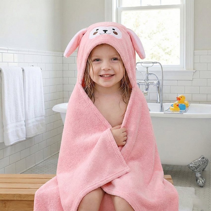 70x140cm Hooded Bath Towel Sup - Hooded Bath Towel recension och pris