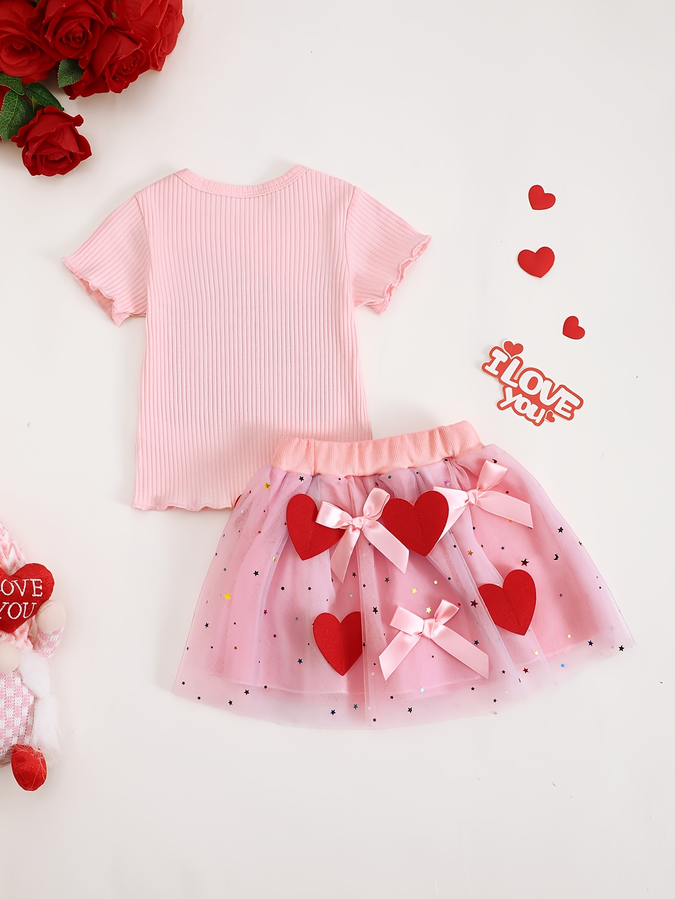 Baby Girl Summer XOXO Letter E - Xoxo Baby Clothing recension och pris