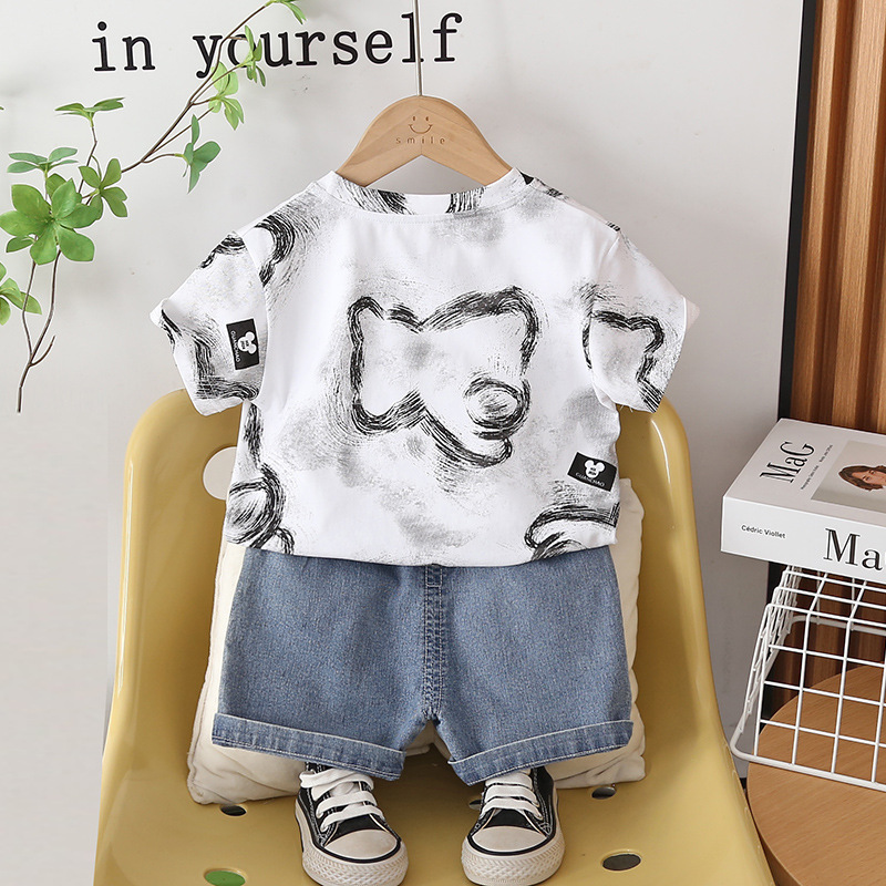 Toddler Boys Outfit Kids Summe - Baby Clothing Drawing recension och pris