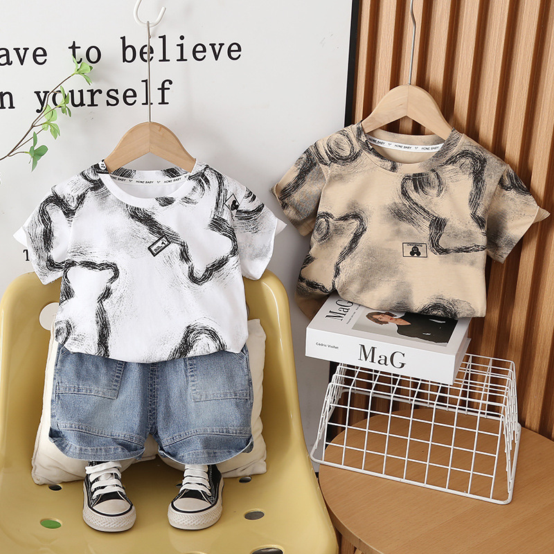 Toddler Boys Outfit Kids Summe - Baby Clothing Drawing recension och pris