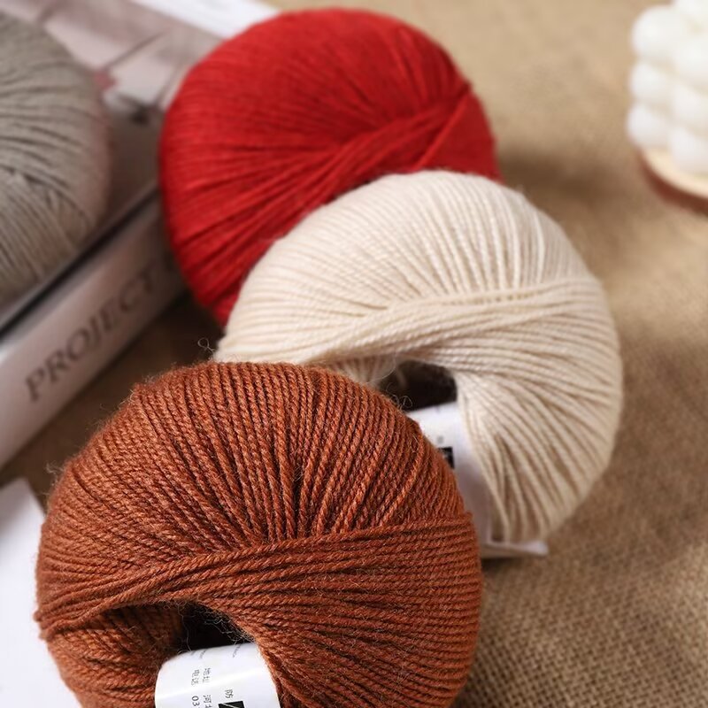 50g/roll Soft Merino Wool Yarn - Baby Clothing Detergent recension och pris