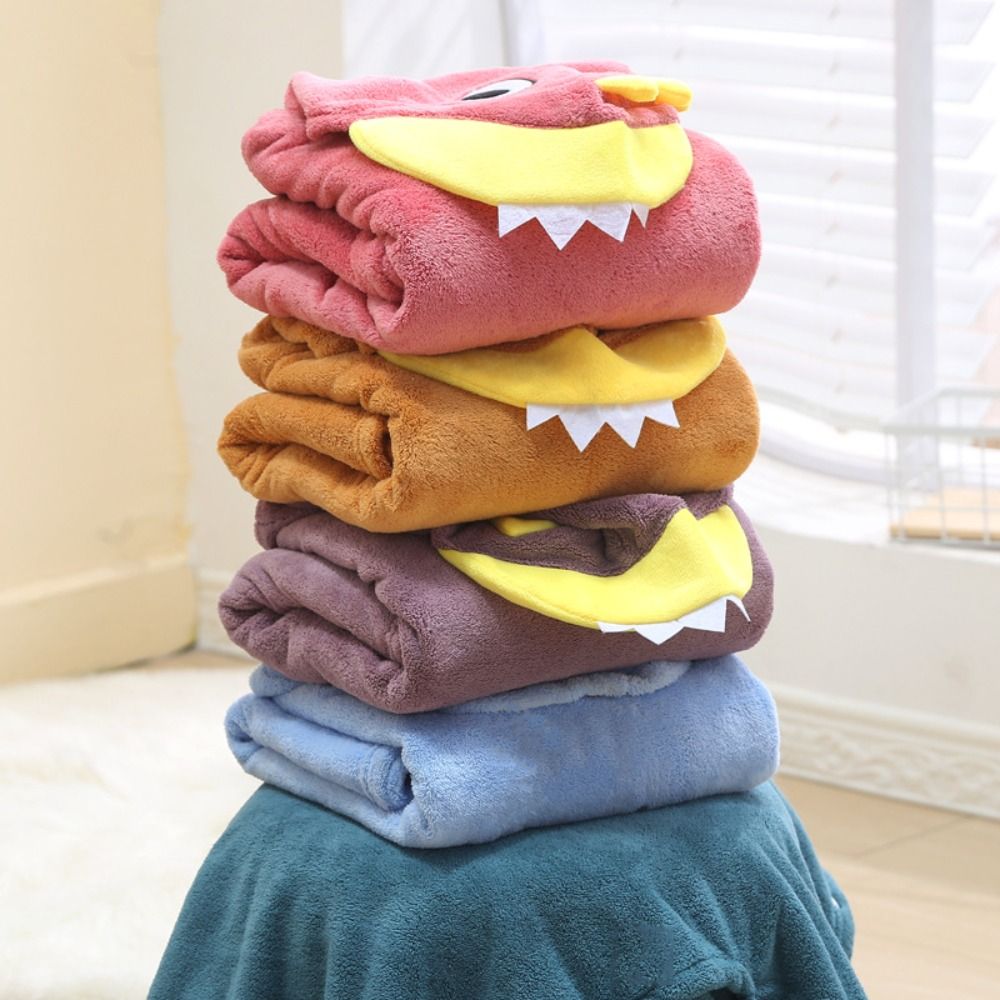 Comfortable Cartoon Baby Bath  - Hooded Bath Towel recension och pris
