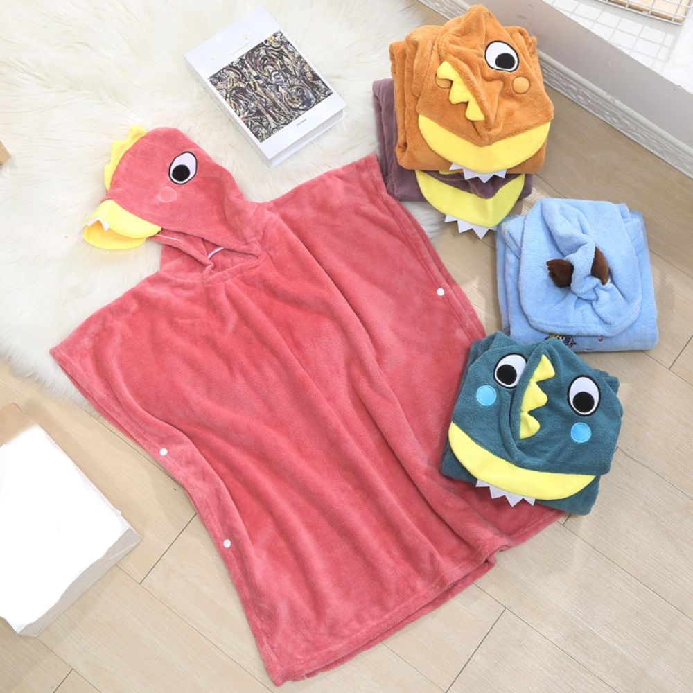 Comfortable Cartoon Baby Bath  - Hooded Bath Towel recension och pris