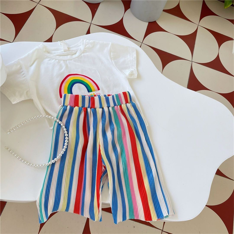 2024 Children's Summer Set Bab - Baby Clothing Drawing recension och pris