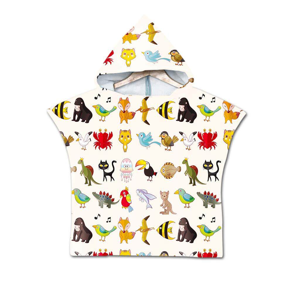 Cartoon Kids Cape Hooded Bath  - Hooded Bath Towel recension och pris