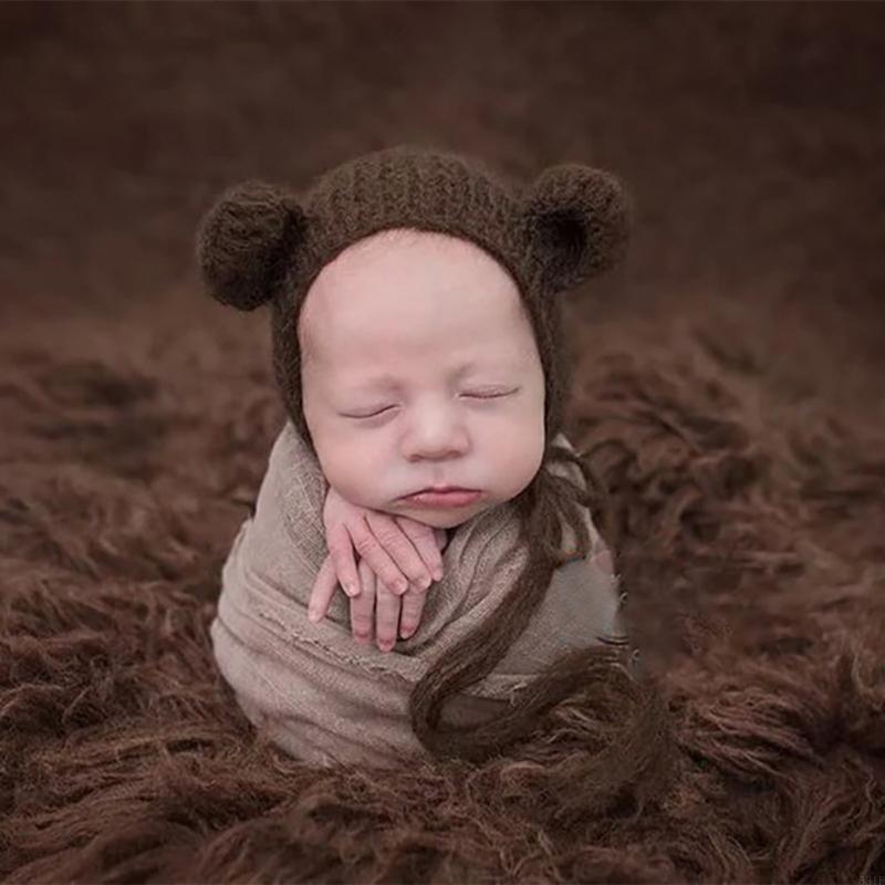 581F Baby Bear Hat Suspenders  - Newborn Gift Set recension och pris