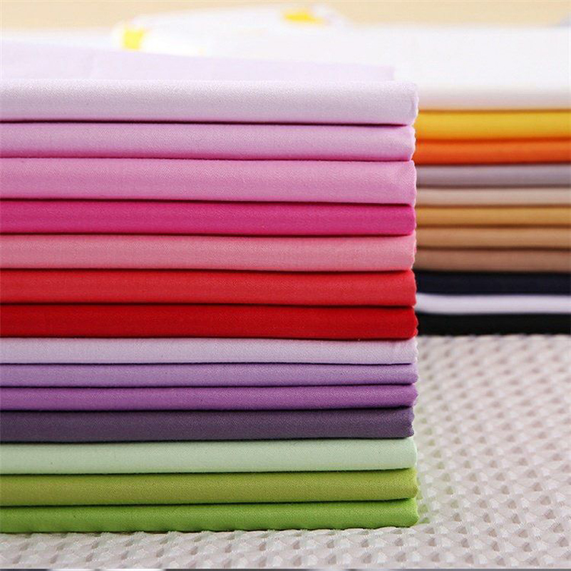 Twill Cotton Fabric Solid Colo - Baby Clothing For Bed recension och pris