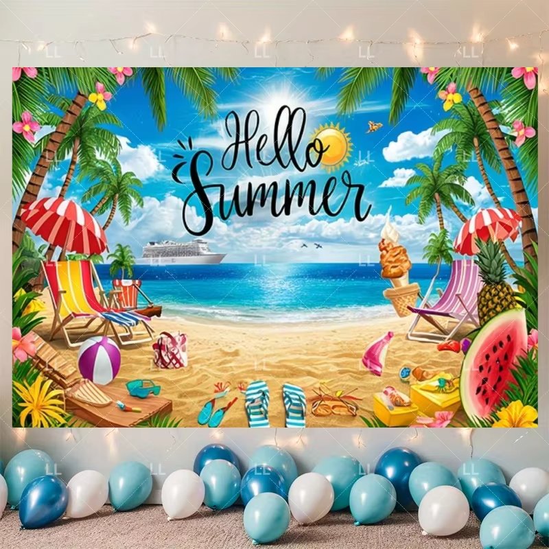 Summer Hawaii Beach Party Deco - Baby Clothing Hawaii recension och pris