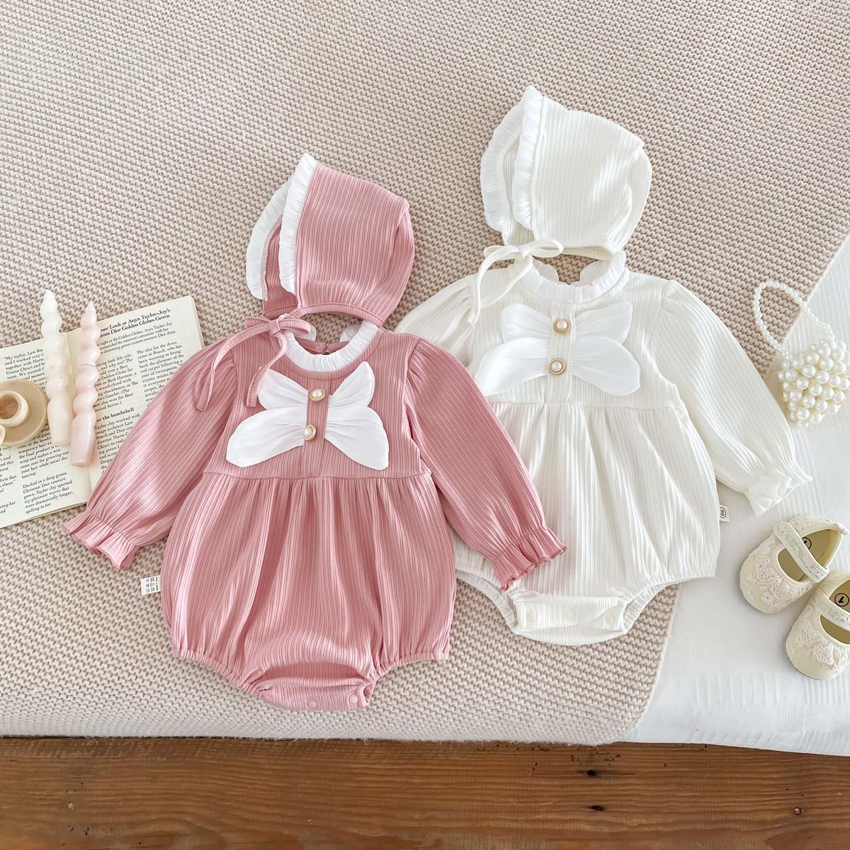 Autumn  Baby Romper with Hat B - Baby Clothing Display recension och pris