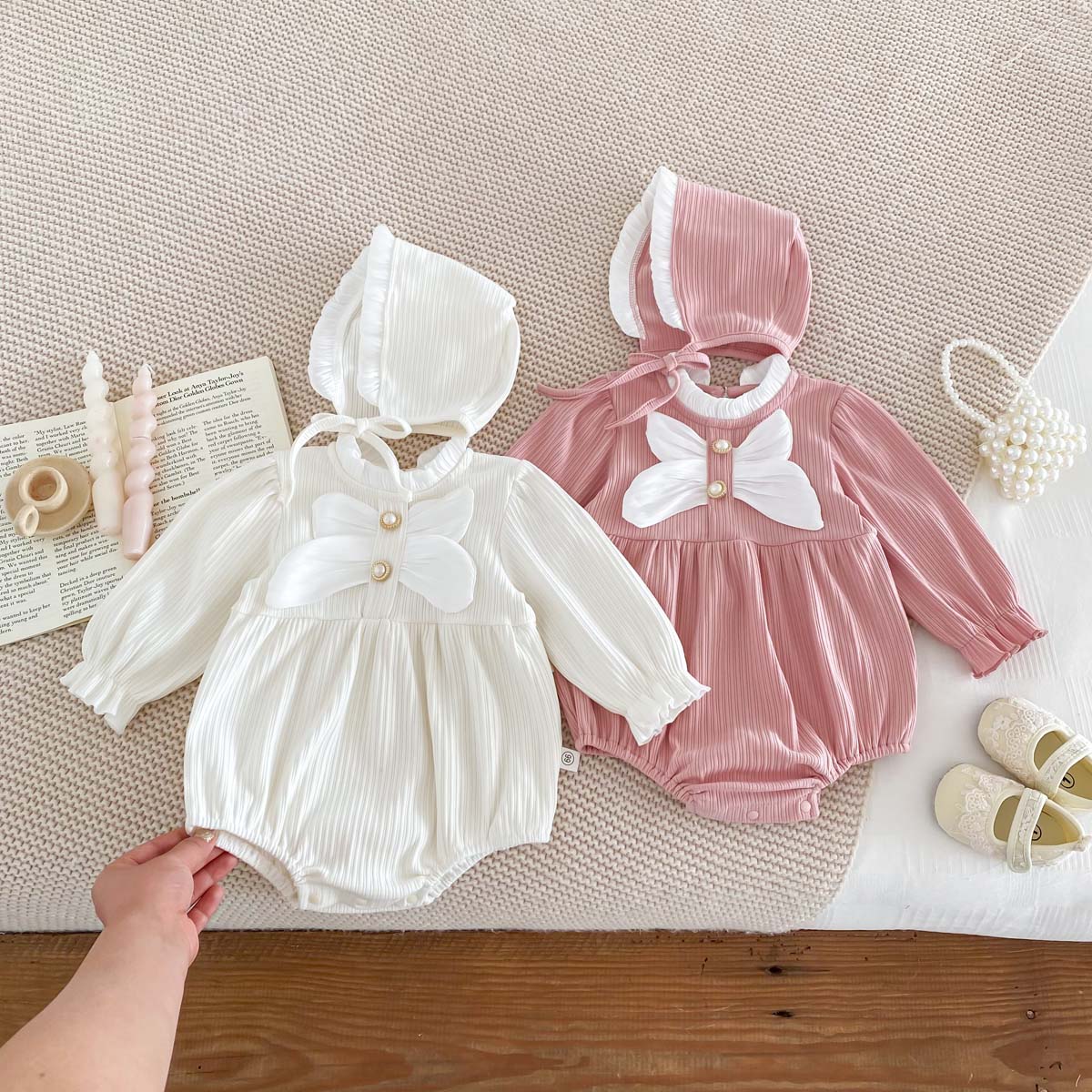 Autumn  Baby Romper with Hat B - Baby Clothing Display recension och pris
